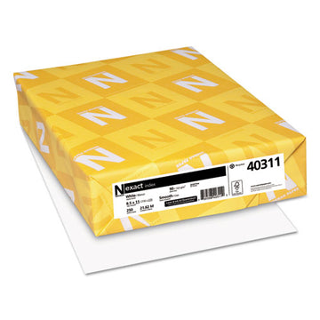 Neenah Paper Exact Index Card Stock, 94 Bright, 90 Lb, 8.5 X 11, White, 250-pack freeshipping - TVN Wholesale